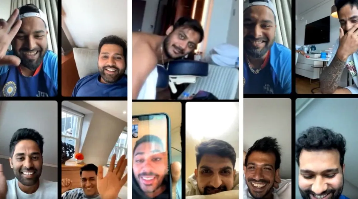 Cricket video news: MSD makes special appearance in Team India’s live session