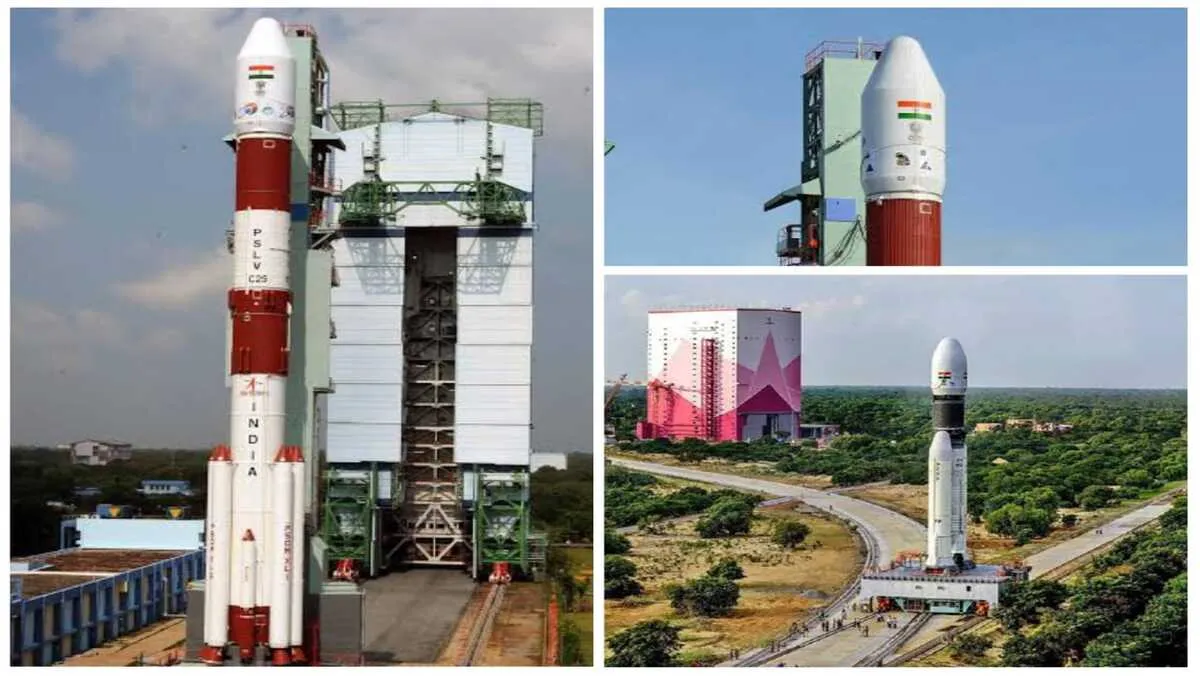 Rocket launch pad in Kulasehrapatnam