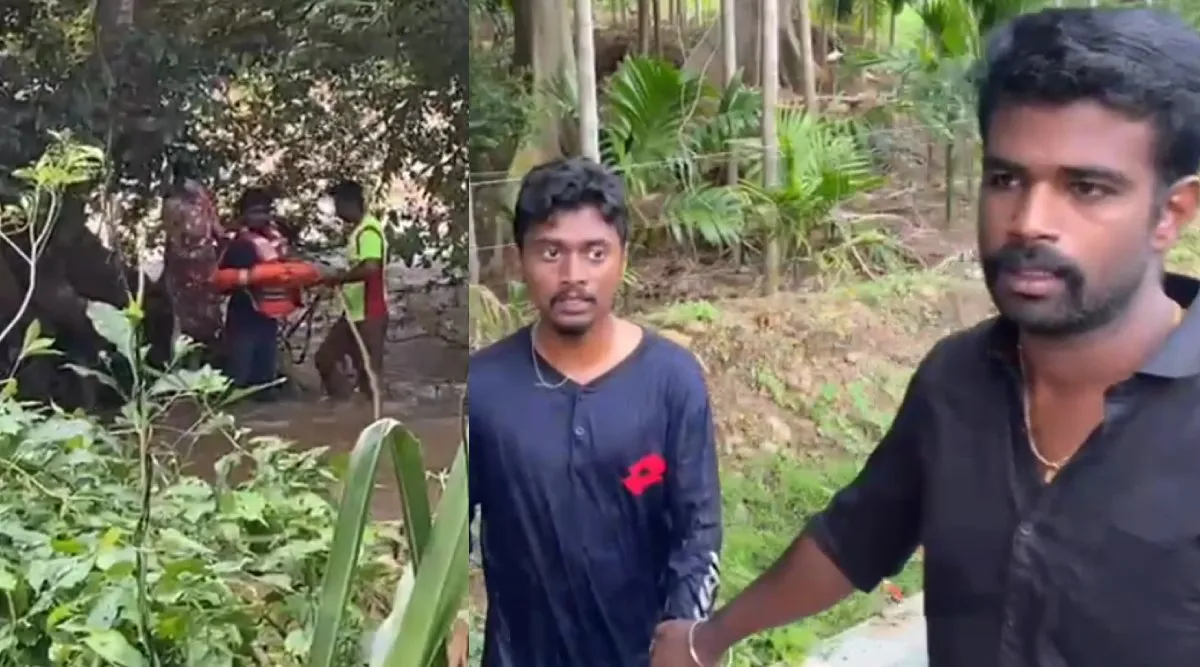 Video: 2 youth trapped in Bhavani river flood, rescued after 3 hours