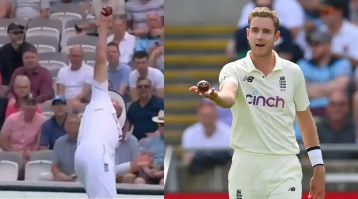 Stuart Broad pulls off incredible diving catch and Bags 100 Test Wickets At Lord’s