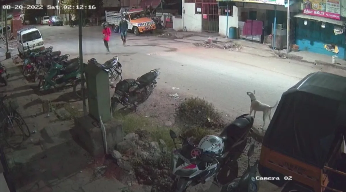 Mysterious gang stealing petrol wearing helmet; CCTV video goes viral in social media