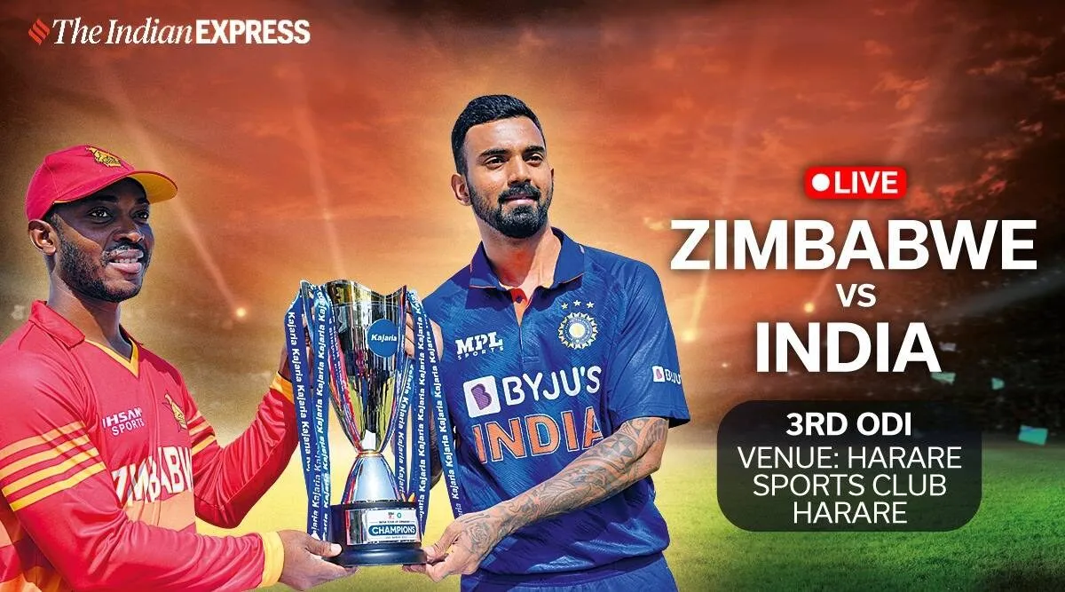 IND vs ZIM 3rd ODI Live score updates in tamil