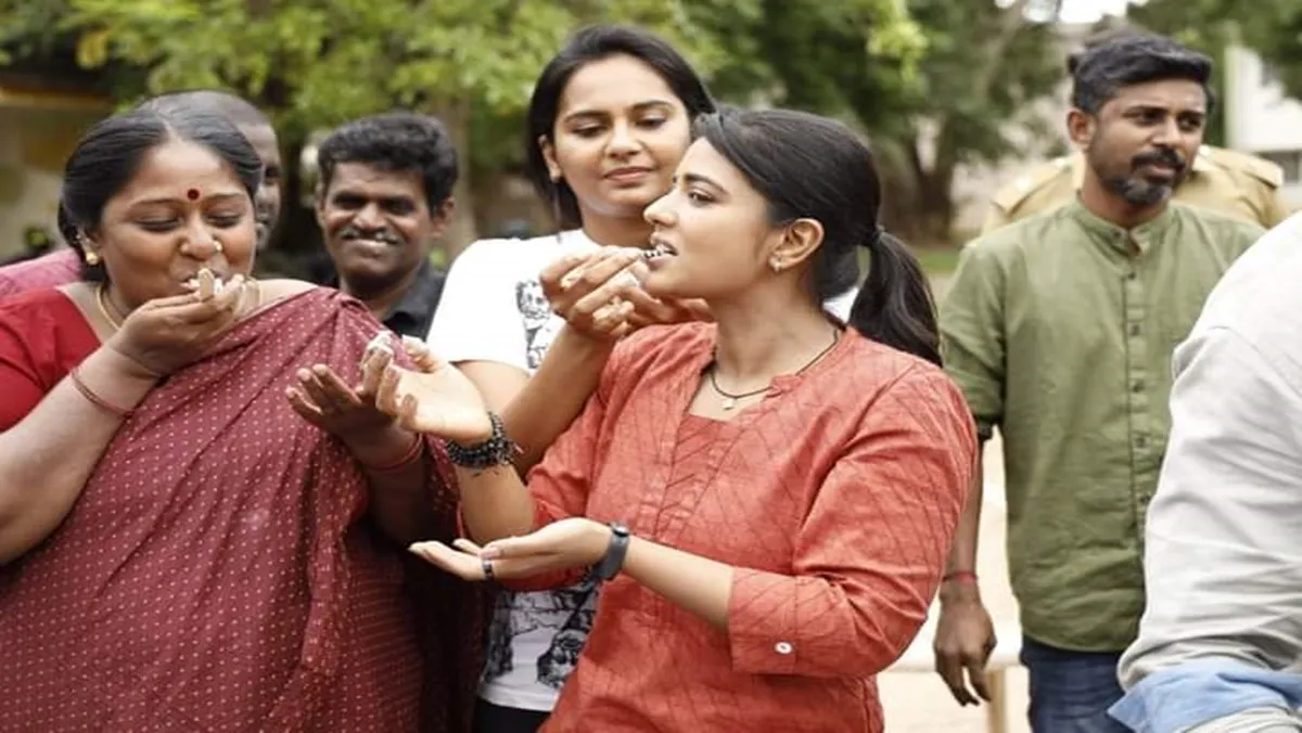 Actress Aishwarya Rajesh's Sobna Sundari film shooting has been completed