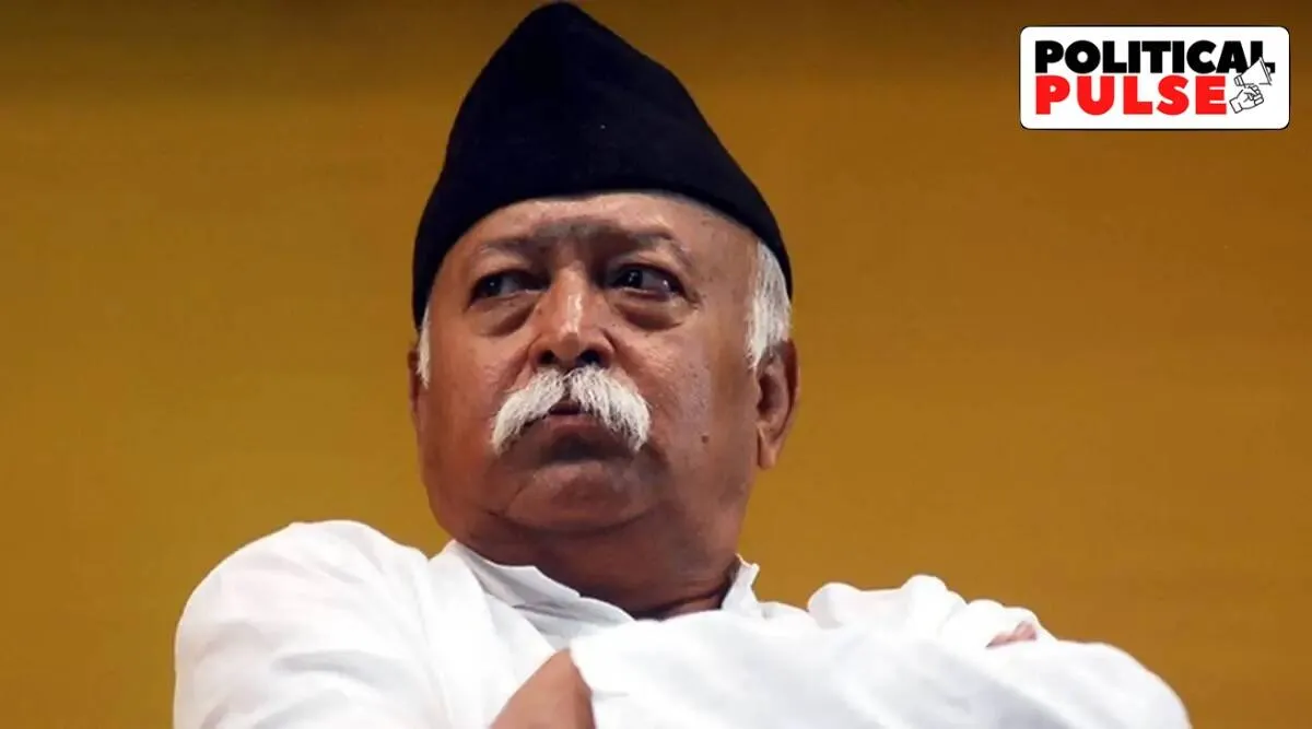Row over Bhagwat’s temple visit on CM Baghel’s invite as BJP slams Cong for ‘politicising religion’