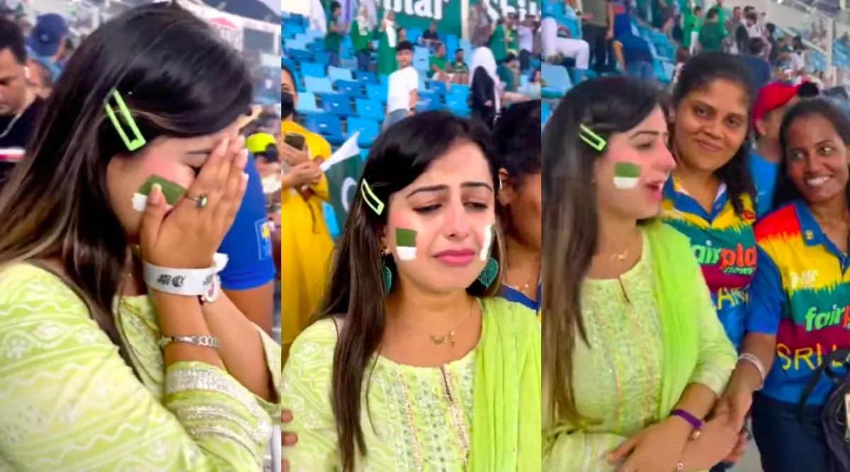 Watch VIRAL Video: Kohli’s Pak Fan girl Love Khaani Heartbroken After Sri Lanka Win Asia Cup 202