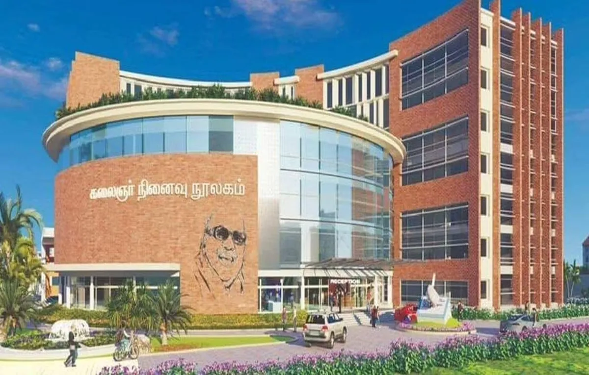When Kalaignar memorial library in Madurai will available to the public