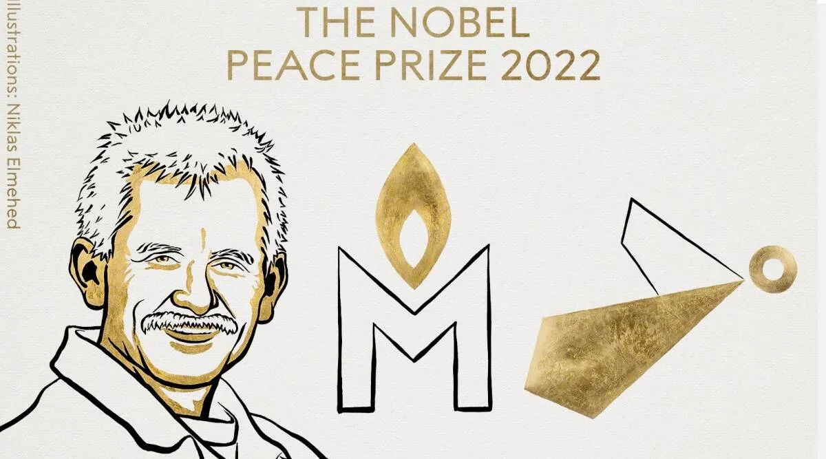 Ales Bialiatski Russias Memorial and Ukraines Center for Civil Liberties win Nobel Peace Prize 2022