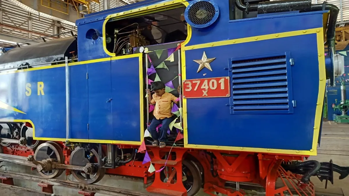 Trichy Railway Workshop opens for public viewing