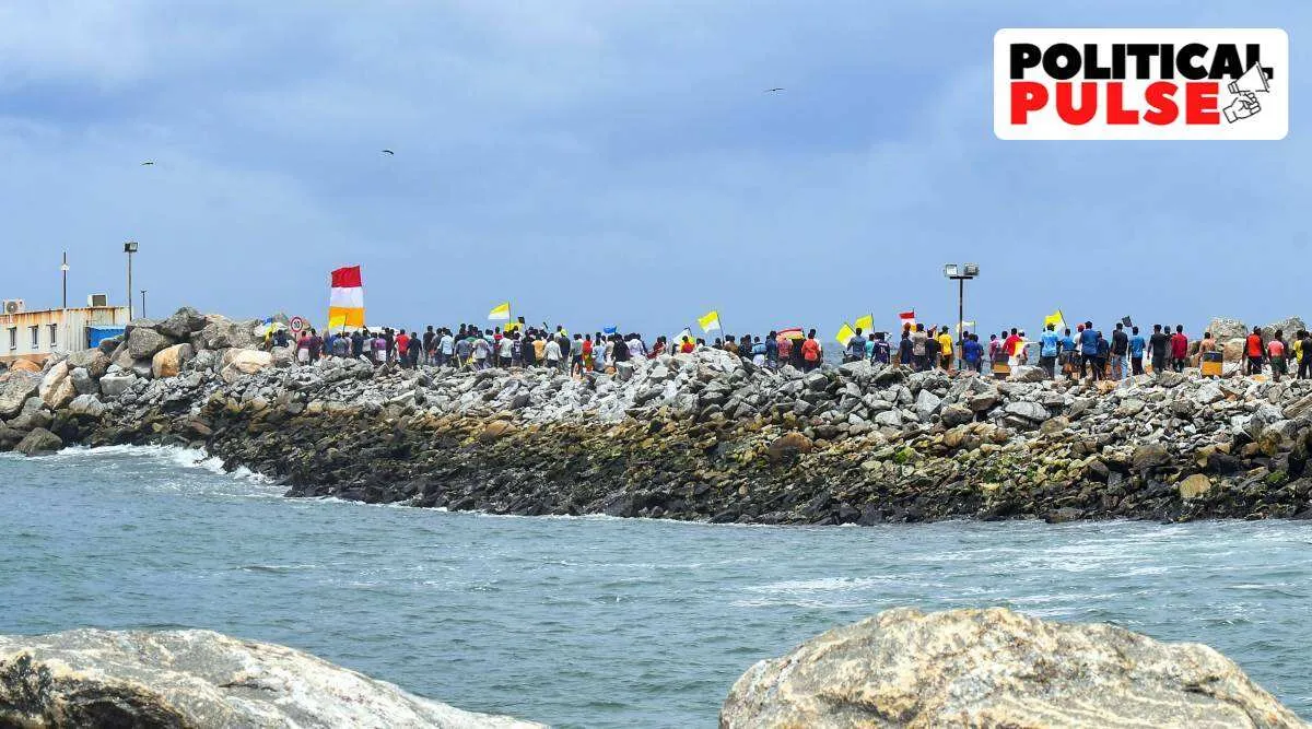 Adani port Kerala changes stand sets up panel to check coastal erosion