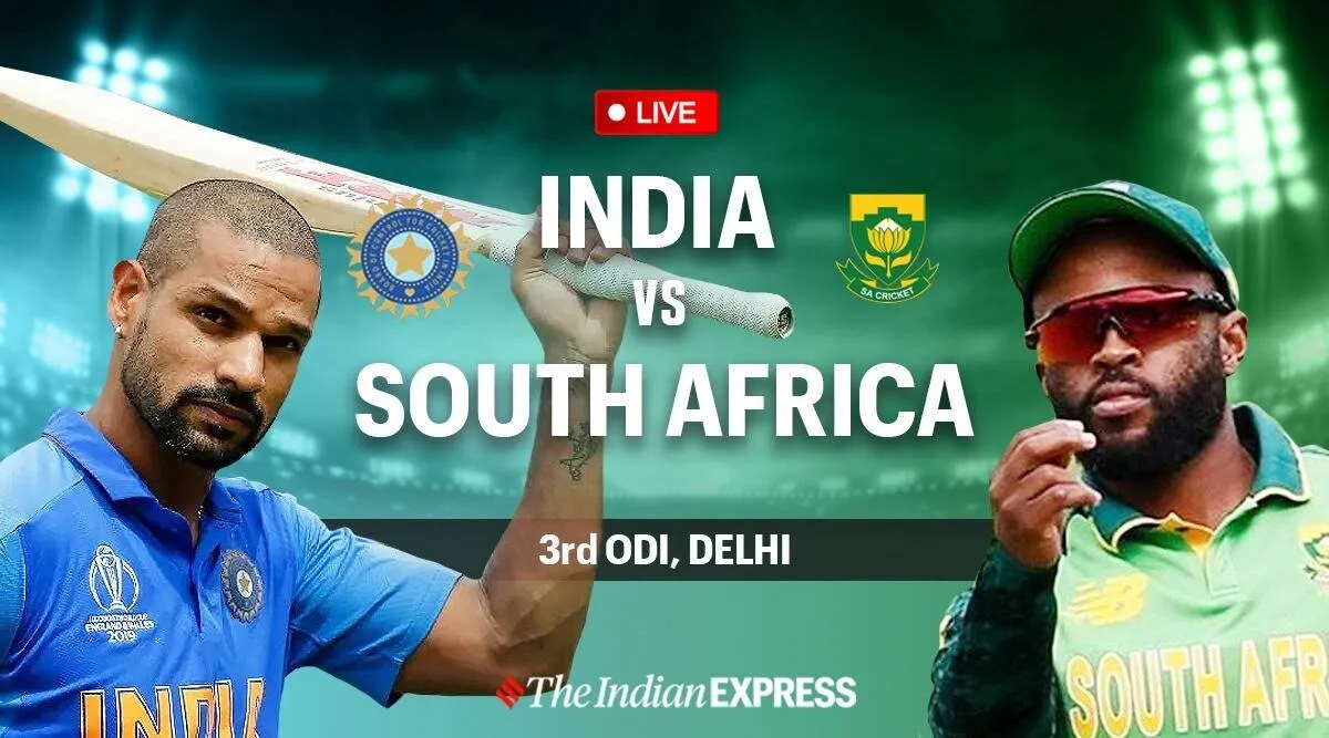 IND vs SA 3rd ODI Match 2022 Live Score | IND vs SA  3வது ஒரு நாள் சர்வதேச போட்டி 2022 நேரலை ஸ்கோர்