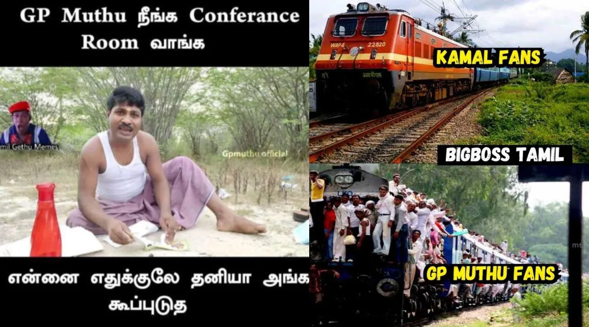 bigg boss tamil season 6; GP muthu memes in tamil