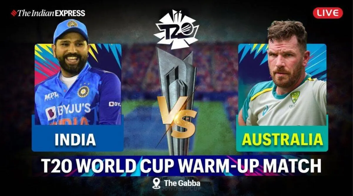 India vs Australia Warm-Up Match Live Updates in tamil