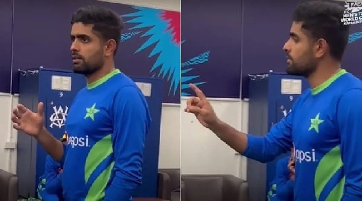 Watch video: Babar Azam’s Motivational speech after losing to ind Tamil News