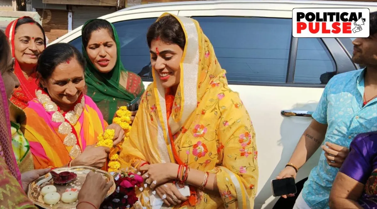 Ravindra Jadejas wife contested in Gujarat Elections