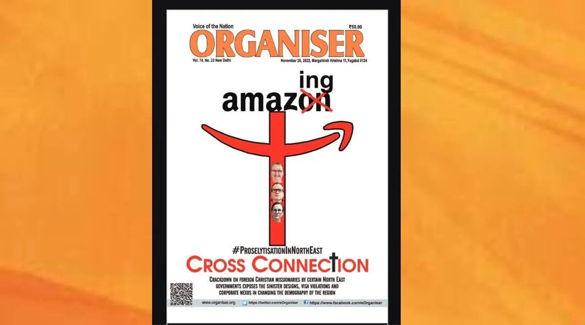 RSS-linked magazine targets Amazon, says funding conversions in tamil