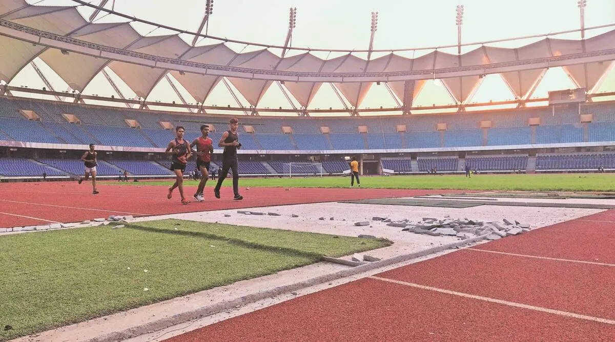 Why Delhi Nehru Stadium not hosted any track-and-field event 4 years Tamil News