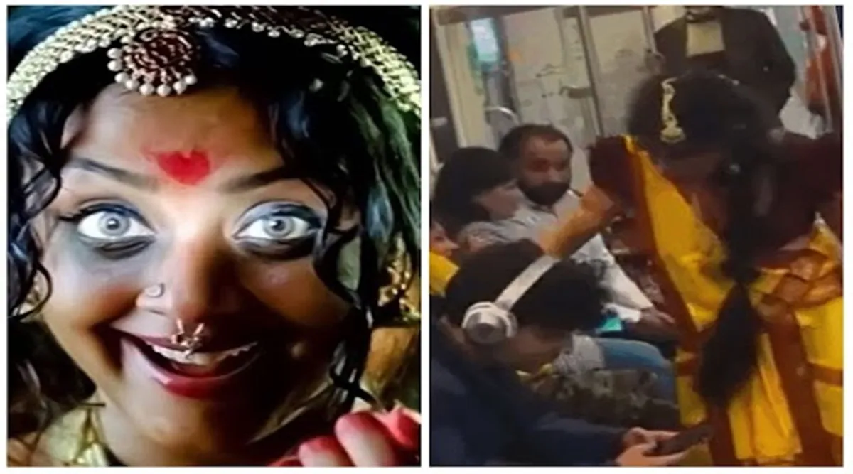 Chandramukhi scares Metro passengers in Delhi