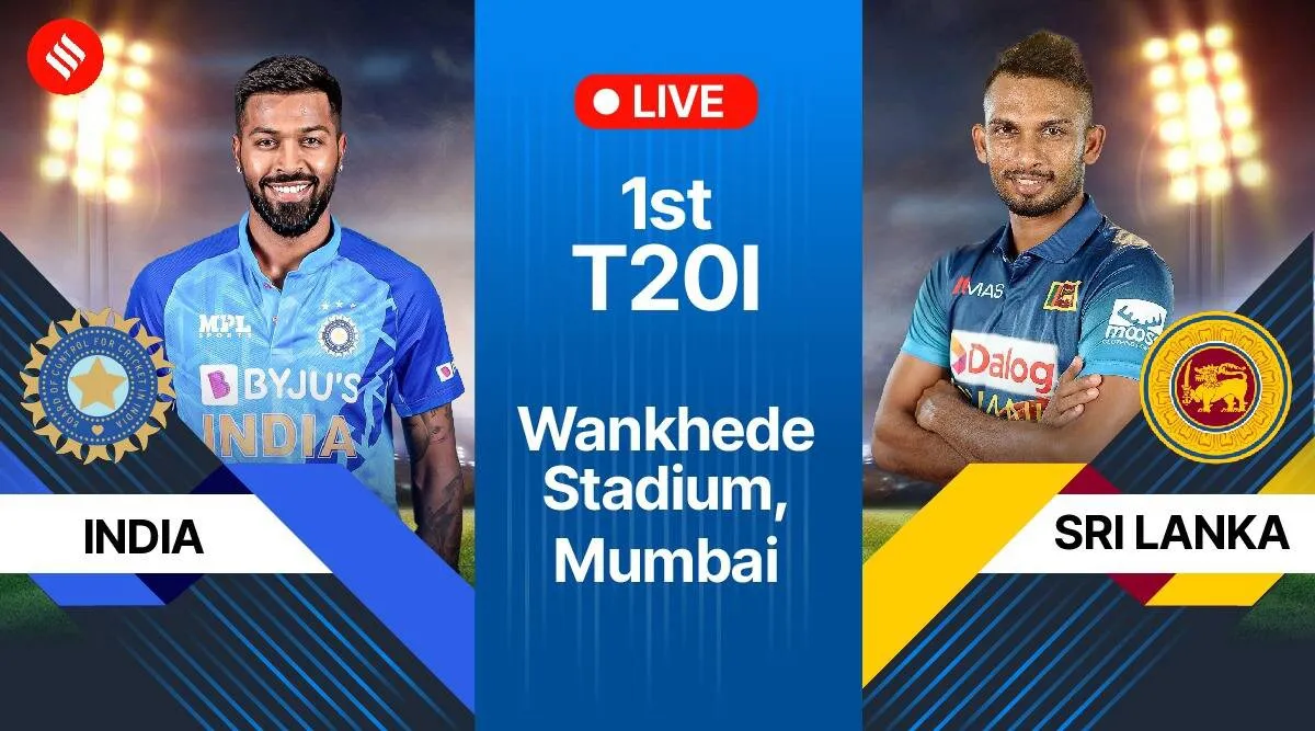 IND vs SL 1st T20 Match 2023 Live Score | IND vs SL T20 போட்டி 2023 நேரலை ஸ்கோர்