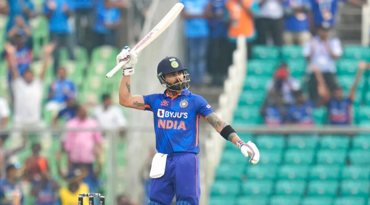 cricket, Virat Kohli’s joyous knock in world cup year vs SL tamil news