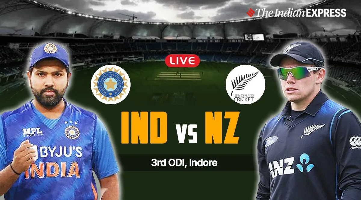 IND vs NZ 3rd ODI Match 2023 Live Score | IND vs NZ மூன்றாம் ஒருநாள் போட்டி 2023 நேரலை ஸ்கோர்