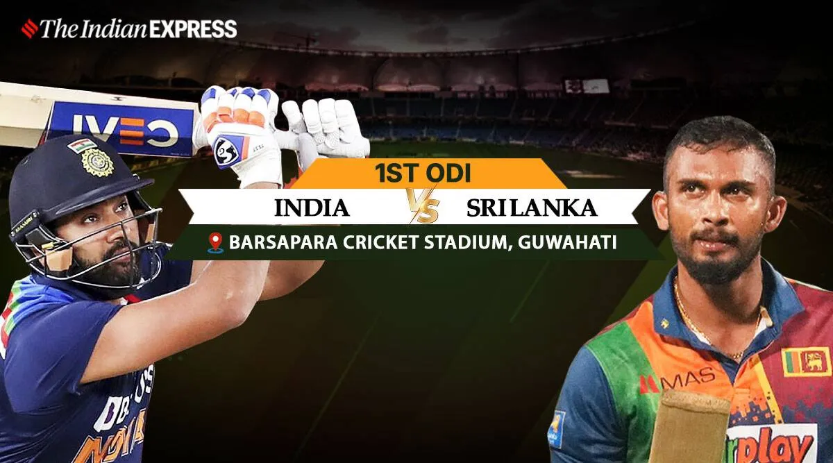 India vs Srilanka IND vs SL  1st ODI match , 1st ODI match Live Cricket Score Streaming Online on Star Sports Network, Disney+ Hotstar, Live IND vs SL Score