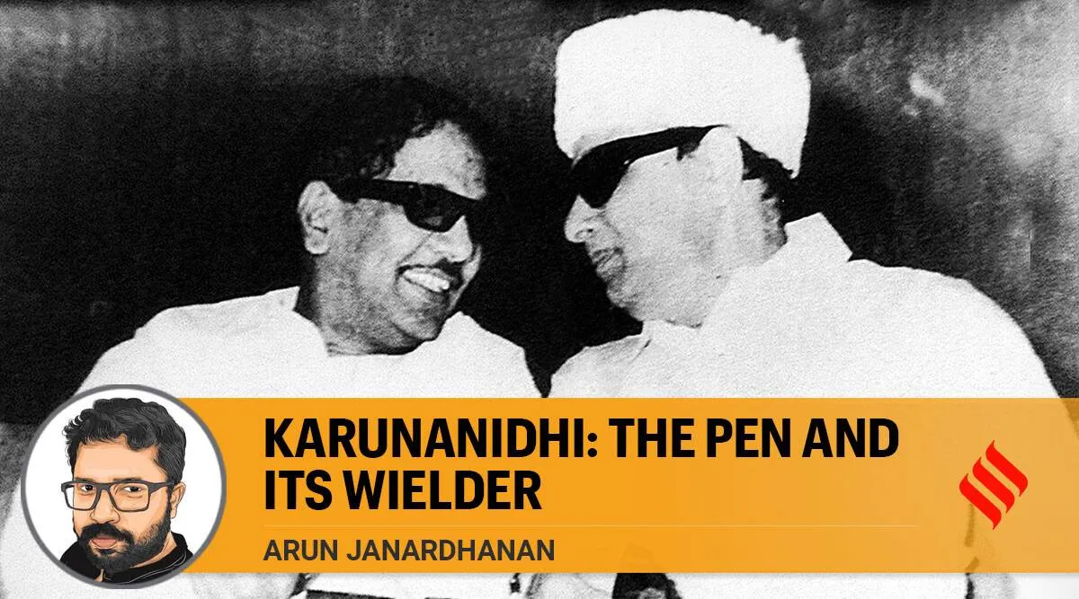 Karunanidhi The power of the pen and its wielder