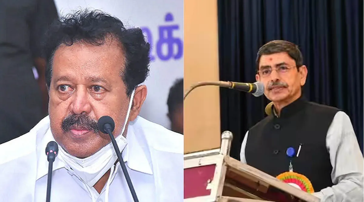 Tamilnadu Minister Ponmudi intimation About Governor RN Ravi ஆளுநருக்குரிய  வேலை என்னவோ அதில் கவனம் செலுத்துங்கள் : அமைச்சர் பொன்முடி | Indian Express  Tamil