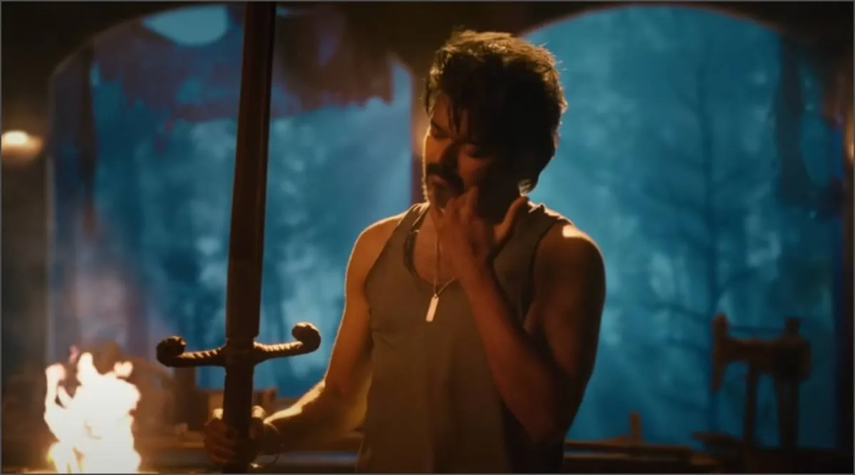 Tamil Cinema Klip Vijay Dari Leo Sets Di Kashmir Bocor Vijay Datang Dengan Gaya… Lokesh Berhenti Menembak… Leo Menembak Video Viral