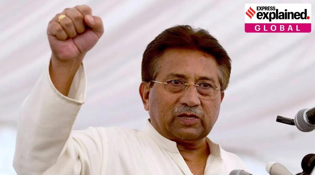 Pervez Musharraf, Pakistan former president Pervez Musharraf, பர்வேஸ் முஷாரப், பர்வேஸ் முஷாரப் கார்கில் போரில் எப்படி பங்கு வகித்தார், பாகிஸ்தான், இந்தியா, Pervez Musharraf death, Pervez Musharraf plays role in Kargil war, Explained Global, Express Explained, Pakistan