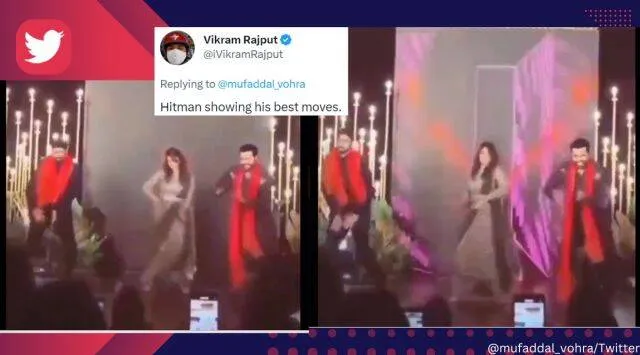 Cricketer Rohit Sharma dances at brother-in-law’s wedding, Ritika Sajdeh, India vs Australia ODI series, ரோஹித் சர்மா டான்ஸ் வீடியோ, ரோஹித் சர்மா நடனம், வைரல் வீடியோ, Hitman, viral video, trending, Twitter, indian express