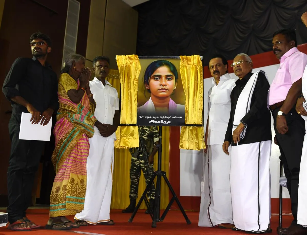 mk stalin anitha name for ariyalur student mbbs | Indian Express Tamil