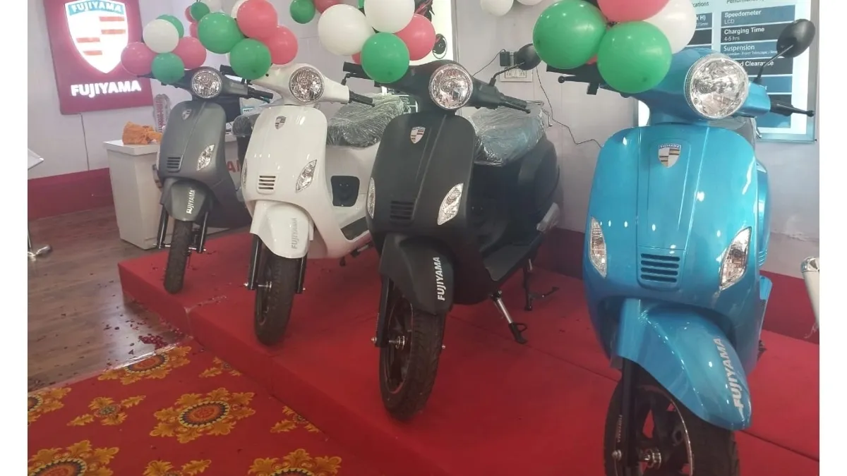 Fujiyama launched affordable e-scooters in India starting at Rs 49499