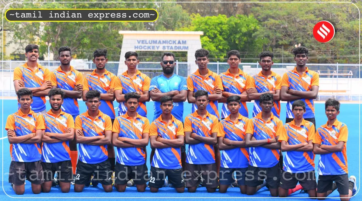 Hockey, Tamilnadu Junior men coach Aravindhan interview in tamil