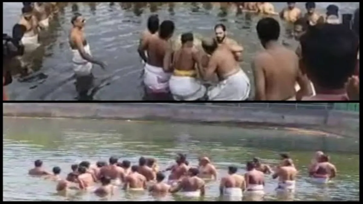 5 priests drowned in Chennai temple pond