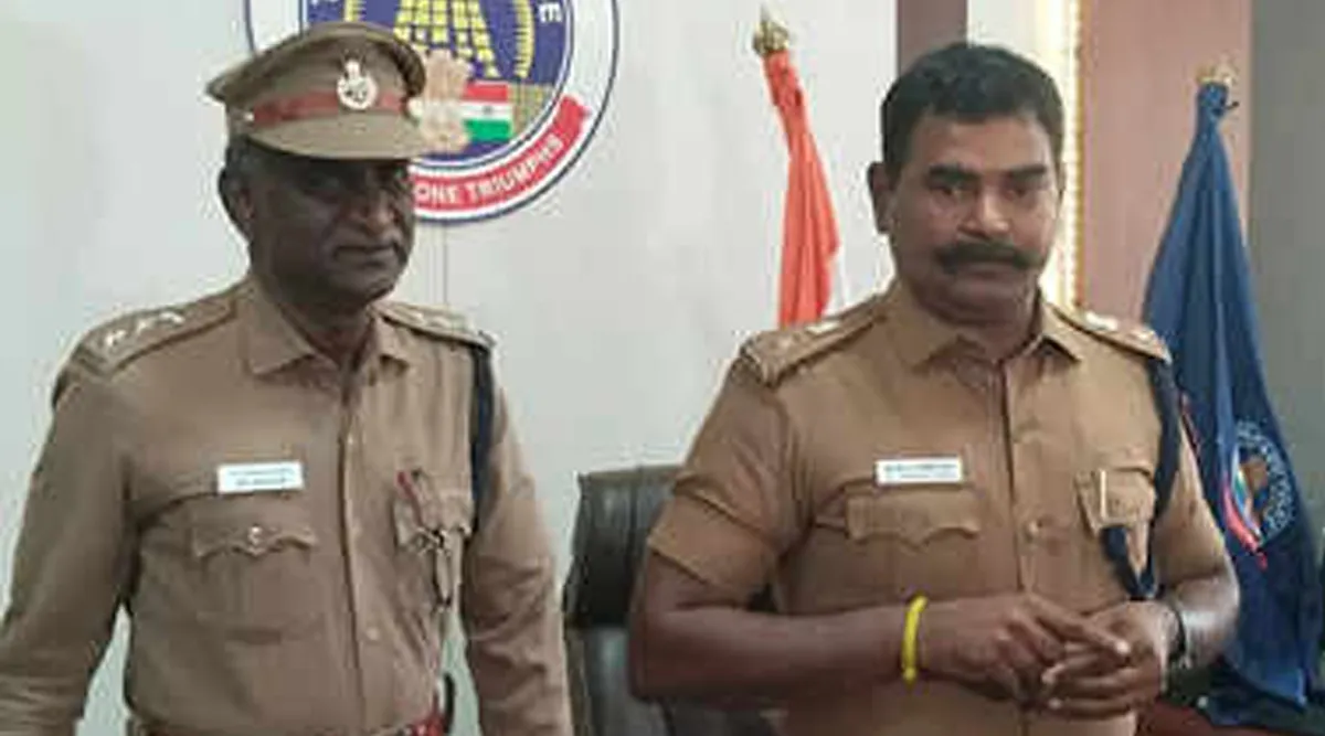 Police Commissioner Balakrishnan meets police officers over 50 years old