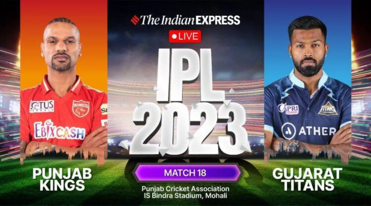 pbks vs gt live score ipl 2023 punjab kings vs gujarat titans latest scorecard updates in tamil