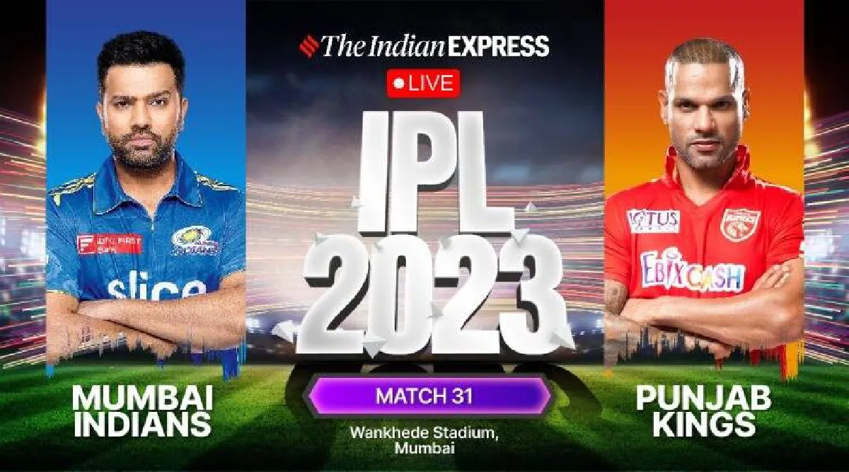  ipl 2023 | MI vs PBKS Live Score | Mumbai vs Punjab Score