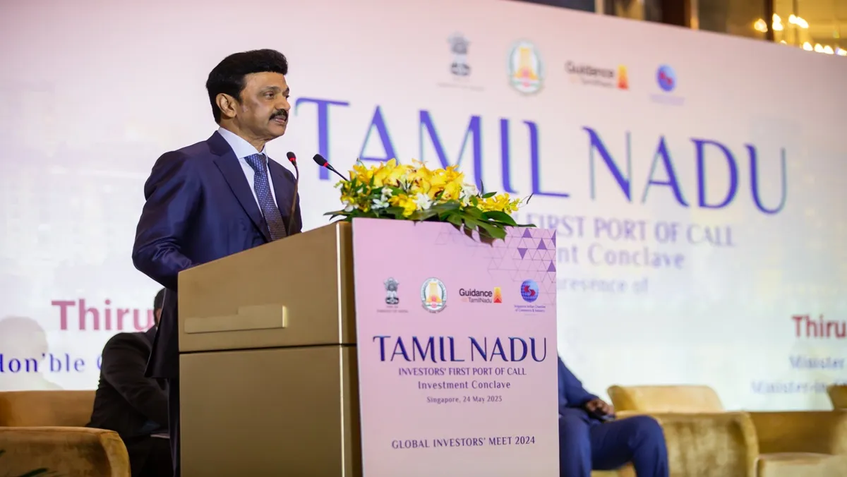 Singapore is my favorite place I feel like I am in Tamil Nadu Says M.K. Stalin