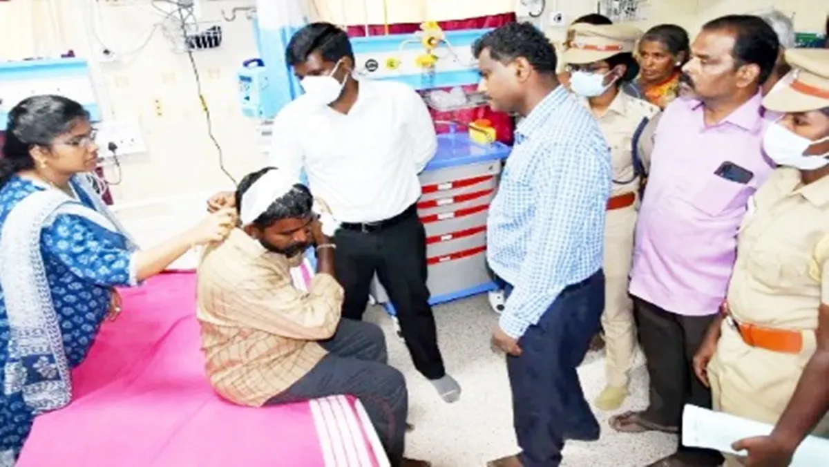 Attack on Circle Revenue Inspector who stopped sand smuggling in Trichy