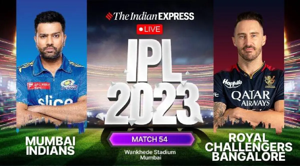 ipl 2023 score | mi vs rcb live score | Mumbai vs Bangalore Score