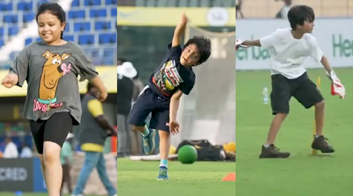 Video: CSK stars playing games with their kids during training session Tamil News