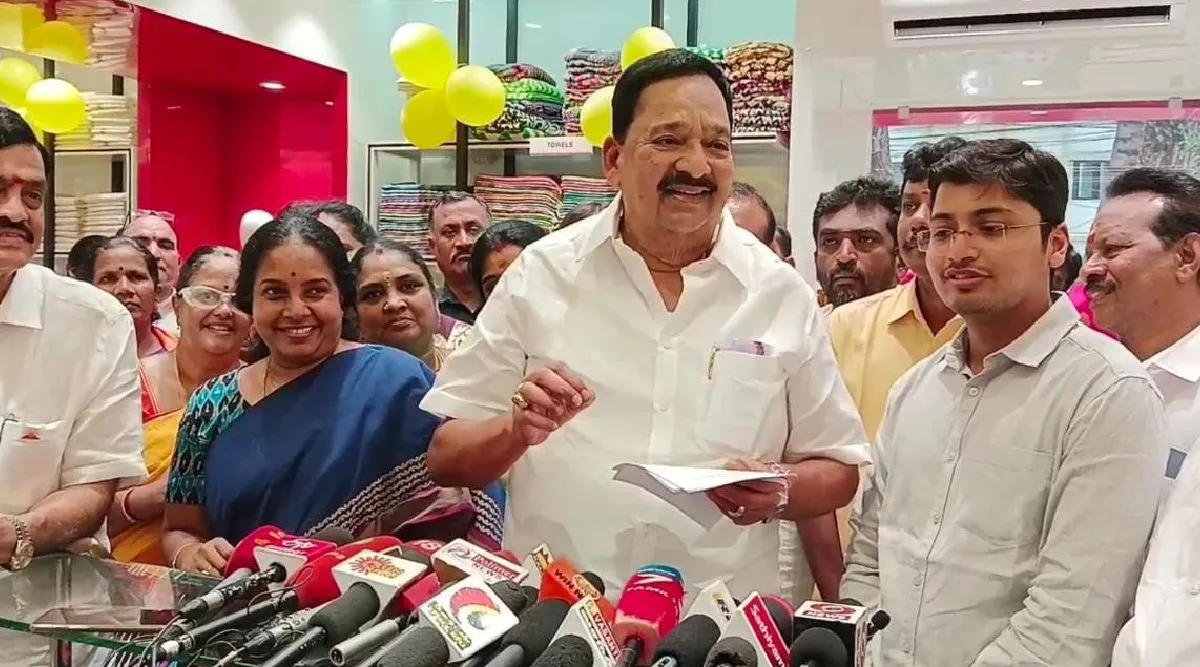 Coimbatore: TN Handloom and Textile Minister R Gandhi Latest press meet Tamil News