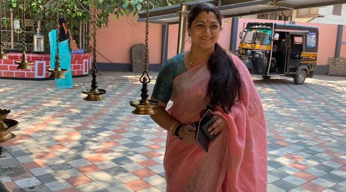 Kerala hindu temple built by actress Khushbu’s family, Reveals in tweet Tamil News