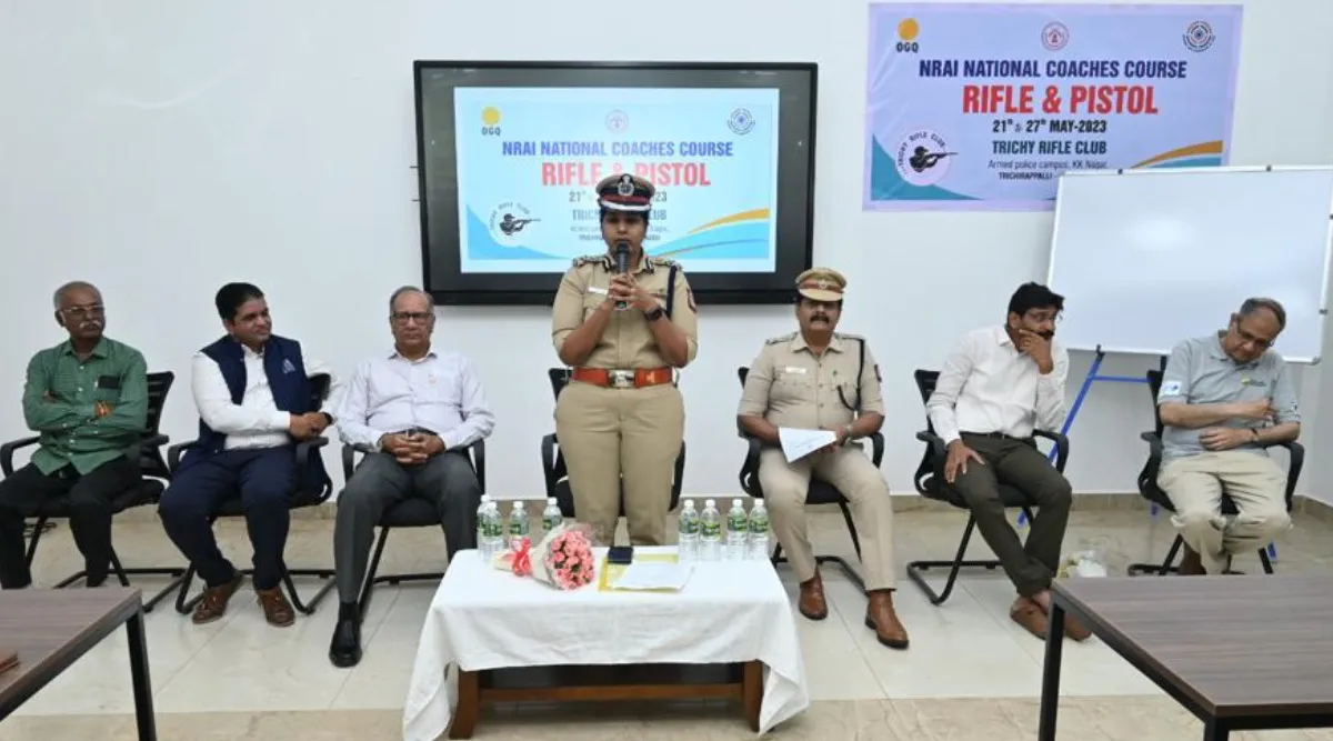 Trichy: South Zone NRAI National Coaches Course launched by city Police Commissioner Sathiya Priya Tamil News