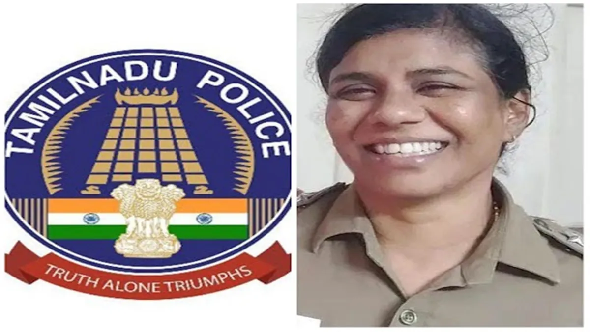 Inspector Vijayalakshmi was suspended after buying items from the shop and leaving without paying